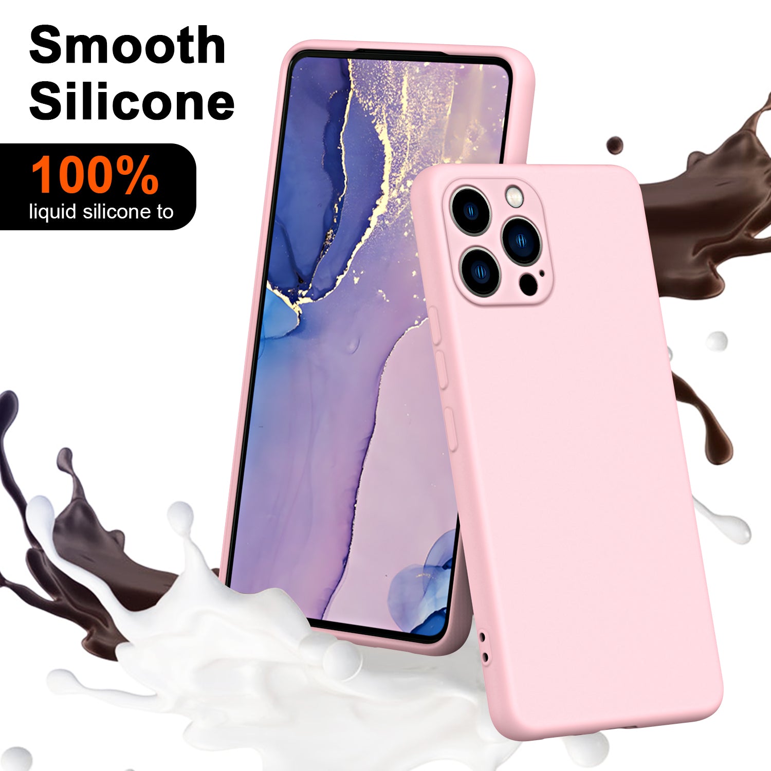 For iPhone 12 Pro 6.1 inch 2.2mm Thickness Anti-fingerprint Rubberized TPU Phone Case Fiber Lining Cushion Protective Phone Back Cover For iPhone 12 Pro 6.1 inch 2.2mm Thickness Anti-fingerprint Rubberized TPU Phone Case Fiber Lining Cushion Protective Phone Back Cover